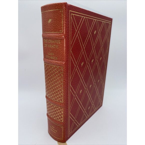 The Grapes Of Wrath By John Steinbeck The Franklin Library Limited Edition Book - Picture 1 of 16